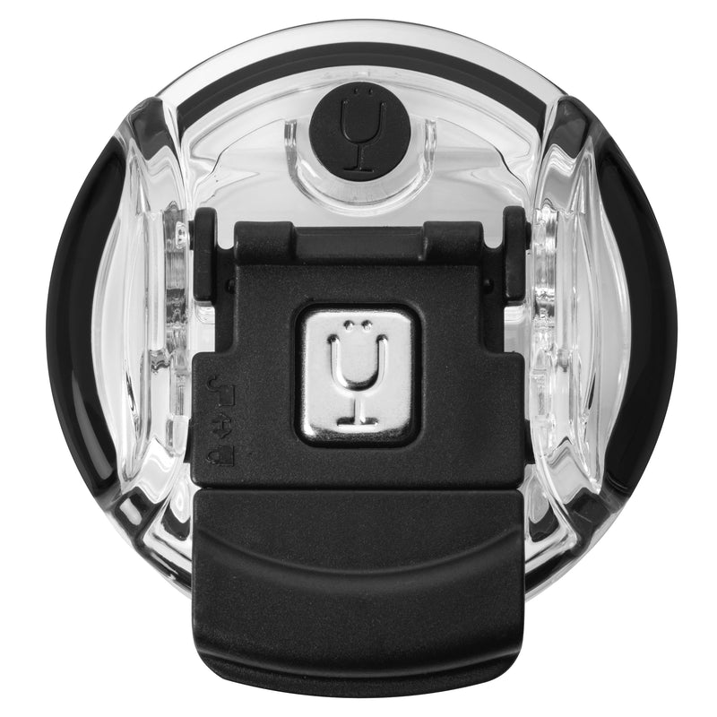 Champagne Flute BevLock TM Leak-Proof Lid - Simple Grip
