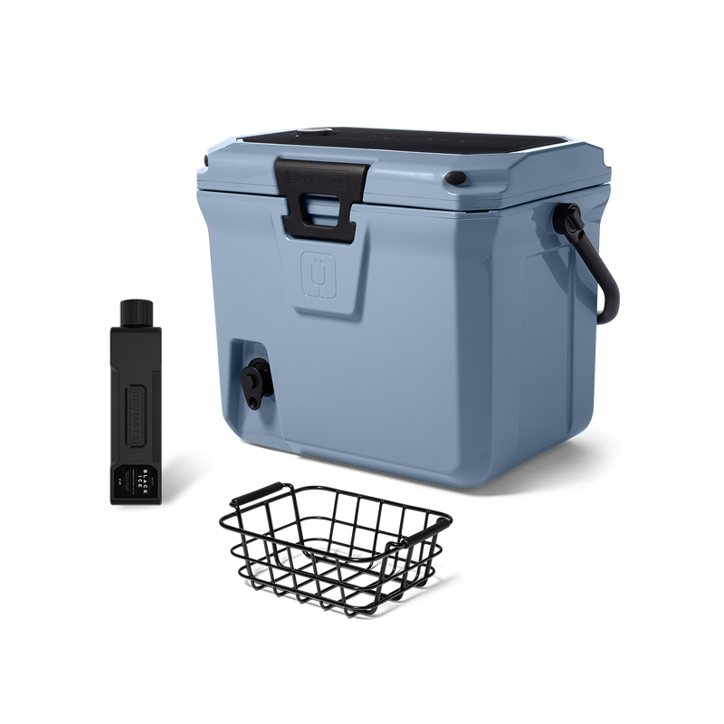 Br Tank 20-Quart Grab + Go Cooler Bundle | Denim - Table Outdoor Choice
