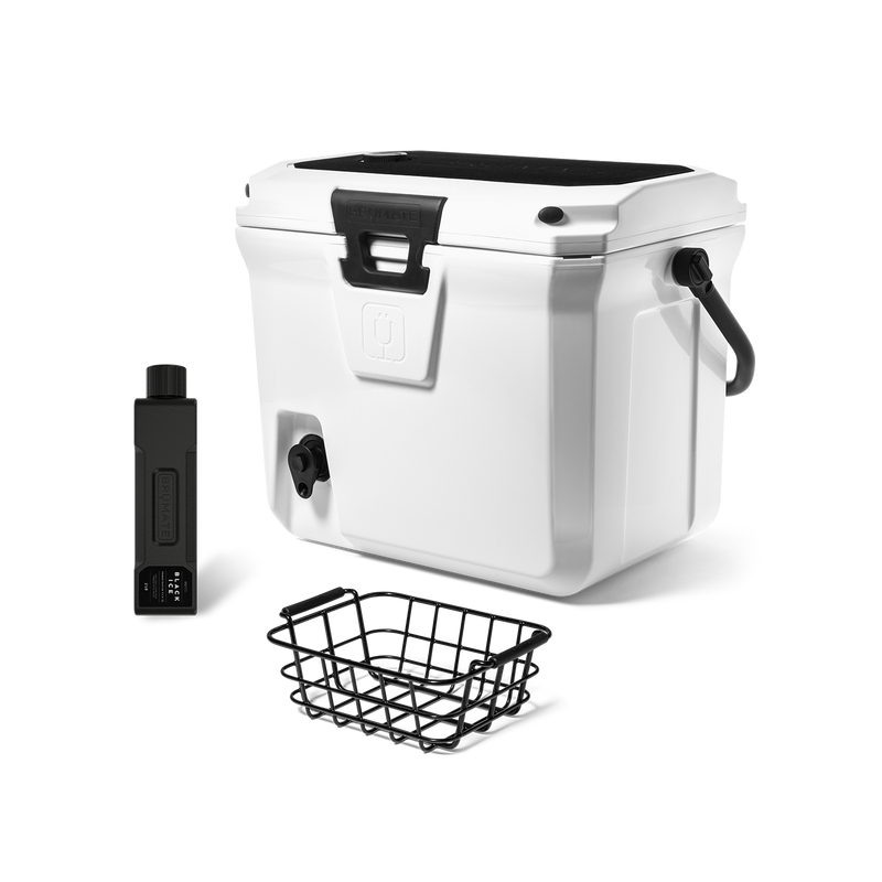 Br Tank 20-Quart Grab + Go Cooler Bundle | Ice White - Table Home Collection