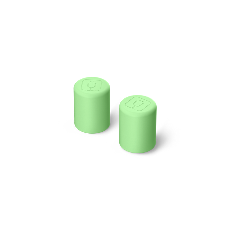 Magnetic Straw Cover | Kiwi | 2-Pack - Modern Straw Grip