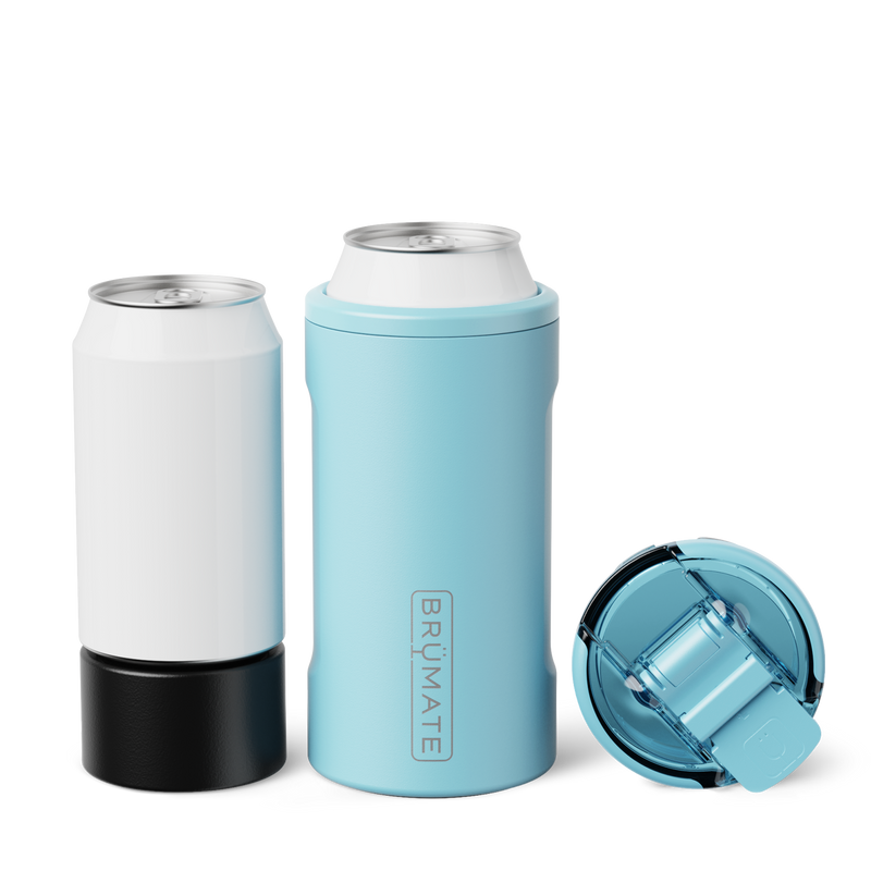 Hopsulator Trio | Glacier | 12/16oz Standard Cans - Travel Road Chill