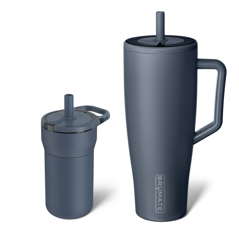 Mini + Me Bundle | Nightfall Blue | 40/12oz - Family Daily Set