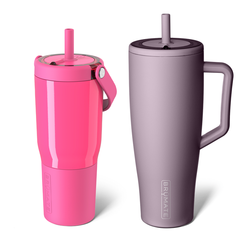 Resa 25oz + Era 40oz Bundle | Neon Pink & Lilac Dusk - Road Pair