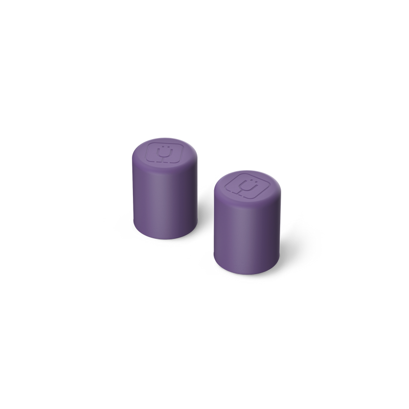 Magnetic Straw Cover | Dark Aura | 2-Pack - Desk Bottle Grip