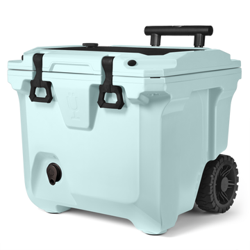 Br Tank 35-Quart Rolling Cooler