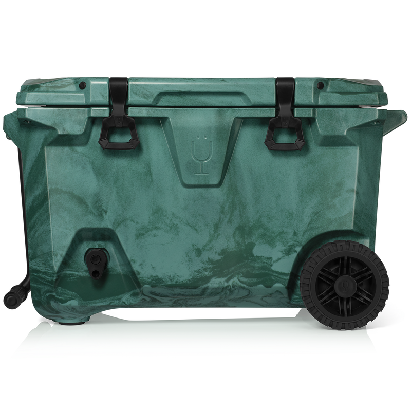 Br Tank 55-Quart Rolling Cooler | Alpine Swirl - Tailgate Picnic Chill