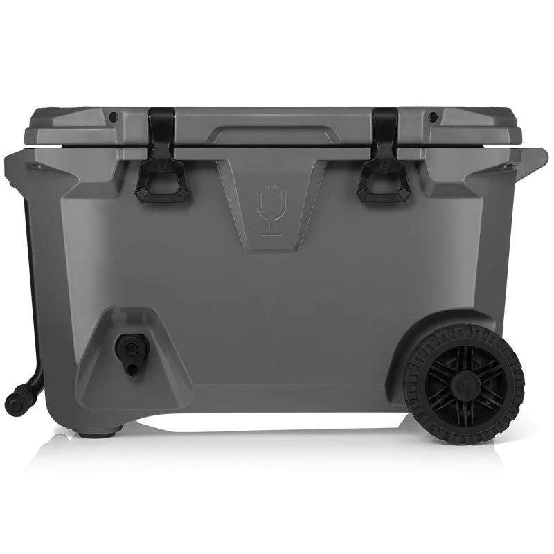 Br Tank 55-Quart Rolling Cooler | Charcoal - Fresh Camp Load