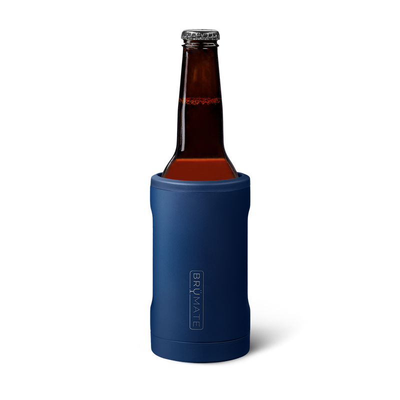 Hopsulator Bott'l | Matte Navy | 12oz Bottles - Bright Tailgate Hold