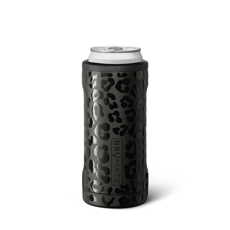 Hopsulator Slim | Onyx Leopard | 12oz Slim Cans - Chill Party Sip