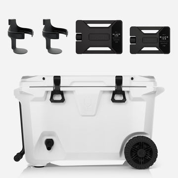 Br Tank 55-Quart Double Drink Holder Cooler Bundle